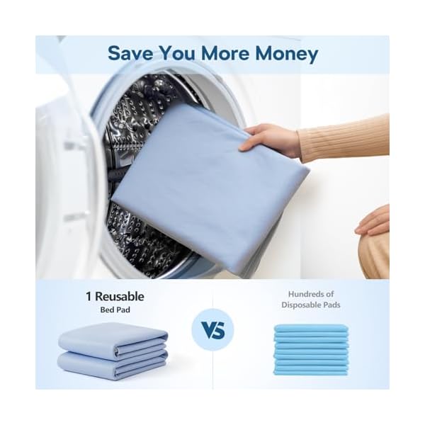 BHVESLL Washable Incontinence Bed Pad – Bild 5
