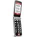 Jitterbug Flip Easy-to-use Cell Phone for Seniors (Graphite) by GreatCall