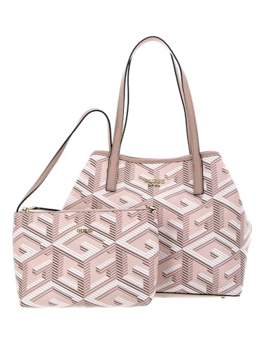 Cabas GUESS Vikky Tote Bag taille unique noir pour femme, grand format élégant