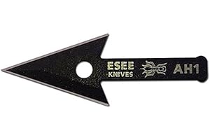 ESEE Arrowhead Point Black Powder Coated Clamshell