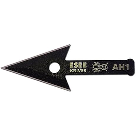 ESEE Arrowhead Point Black Powder Coated Clamshell