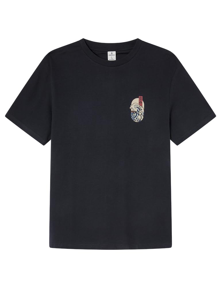 SPRINGFIELD Men's T-Shirt, Dark Blue, L
