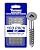 #8 x 3" Deck Screws 316 Marine Grade Stainless Steel, Square Drive, Type 17 Wood Cutting Point, Quantity 100, Size Number 8 x 3" Long