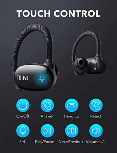 MIFA X12 Cuffie Bluetooth, Cuffie Sportive senza