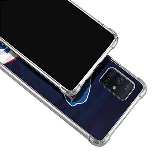 Skinit Clear Phone Case Compatible with Galaxy A71 5G - Officially Licensed NFL Buffalo Bills Design