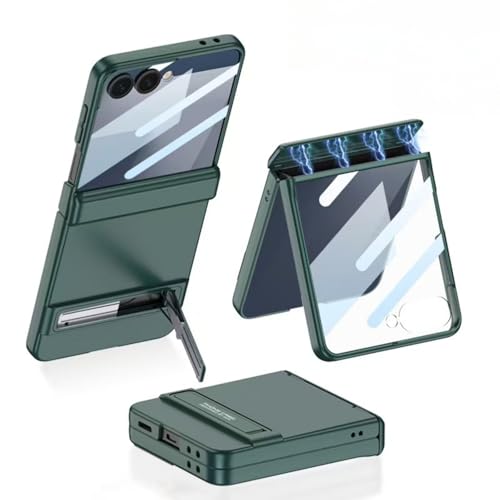 Coque Galaxy Z Flip7 avec protecteur écran et étui de protection absorbant les chocs