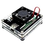 Zebra Fan Case – Raspberry Pi 3 A+ ~ Black Ice