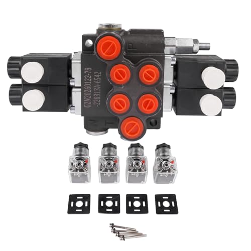 Électrovanne de commande hydraulique en fonte haute pression pour tracteur - 4