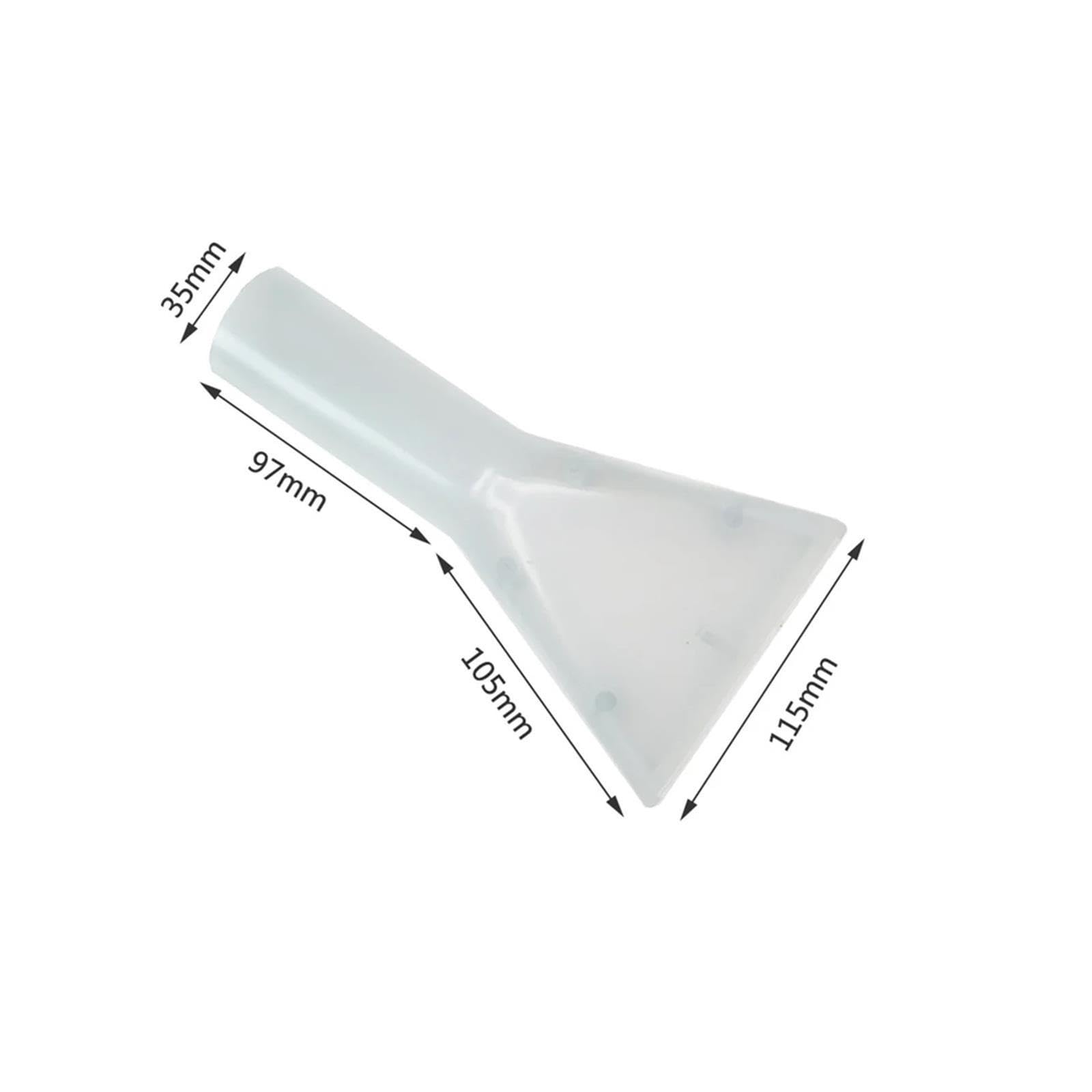 Genérico Cepillo Universal for Aparato de Lavado de Asientos de alfombras, Adecuado for Boquilla de Agua Universal for aspiradora húmeda/Seca de 35Mm/32Mm