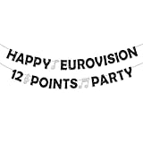 IRCOR Happy Eurovision Banner Decorations Eurovision Decorations European Music Party
