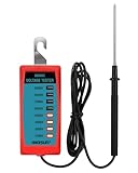 ALLOSUN GK503C NEON Fence Electric Voltage Tester Max 9000V,Electric Fence Fault Finder, Red