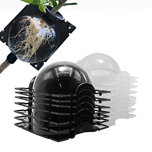 UOIENRT Kit de propagação de camadas de ar com 10 peças, bola de enxerto semi-transparente reutilizá
