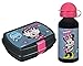 Produktbild Scooli MIHL9881 Geschenkset mit Brotdose mit Clip und Aluflasche 400 ml, Disney Minnie Mouse, leicht zu öffnen und zu schließen, BPA und Phthalat frei
