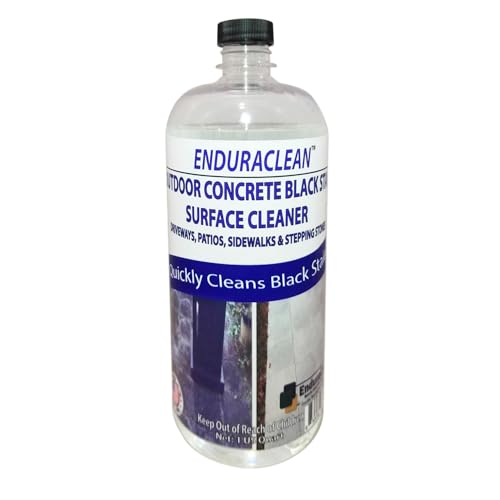 Marblelife EnduraCLEAN Exterior Concrete Black Stain Remover, Outdoor Concrete Cleaner,