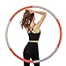 Rpanle Hu La Ring Fitness, Cerceau de Fitness, Tube en Acier Inoxydable épaissi avec Mousse pour Le Fitness, Dance, Entraînement, 1,4 kg
