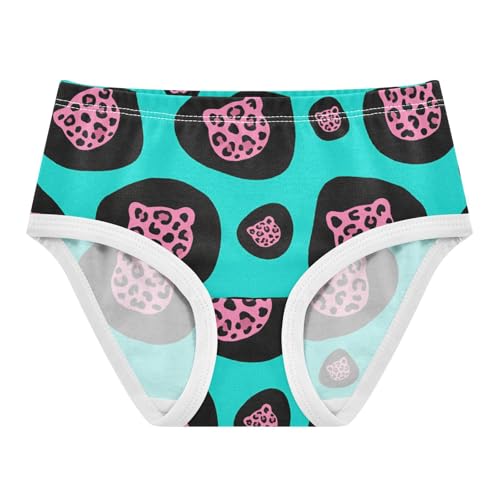 GuoChe Cotton Panties 1-piecing Hip Design Panties Organic Underwear for Toddler in Sizes 2T,3T, 4T, 5T, 6Y and 8Y