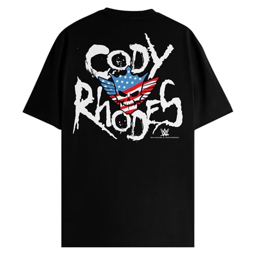 WWE Cody Rhodes American Nightmare Wrestling Adult T-Shirt - Image 4
