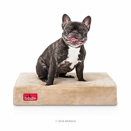 BRINDLE Waterproof Memory Foam Pet Bed - Removable and Washable C...