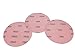 Red Label Abrasives 5 Inch 600 Grit High Performance Hook and Loop Wet/Dry Auto Body Film Sanding Discs, 50 Pack