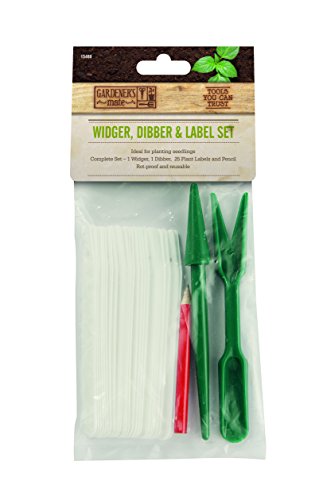 Preisvergleich Produktbild Gardman Pikierstab, Pflanzholz und Beschriftungsset