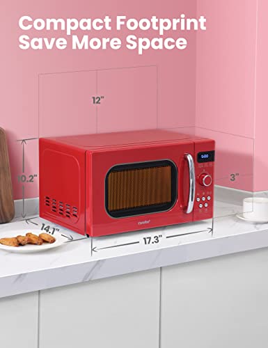 Microondas, Major Appliances horno microondas rojo Marca COMFEE' (2)