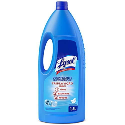 Lysol - Desinfetante Líquido, Pureza do Algodão, 1,5L