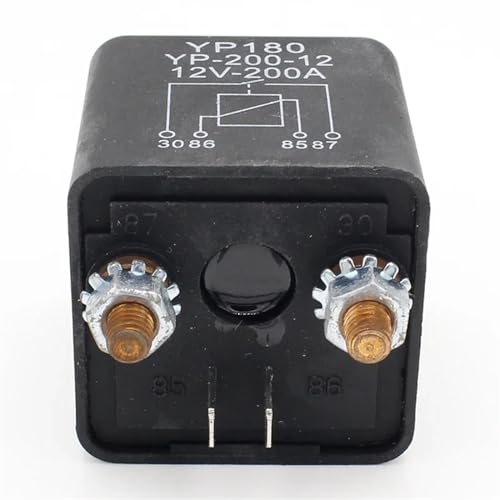 Relé de coche 12V 200A soluciona cortes de energía en interruptor de motor 2