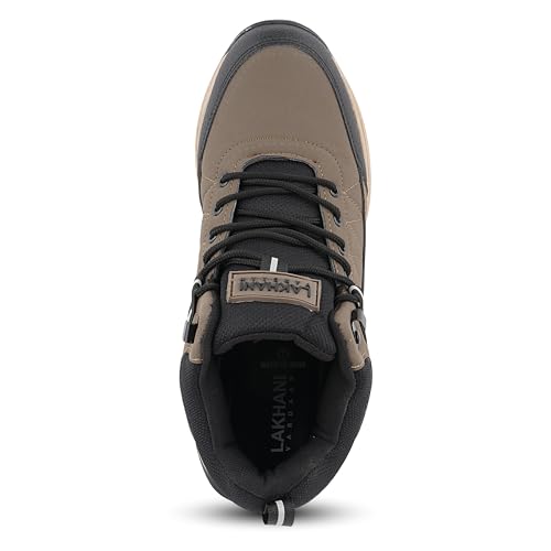 Image of FLYO by Lakhani Vardaan WOODS01 Outdoor Shoes, Sturdy Sole for Tough Terrains, Comfortable Insole, Suitable for Outdoor Activities and Casual Wear