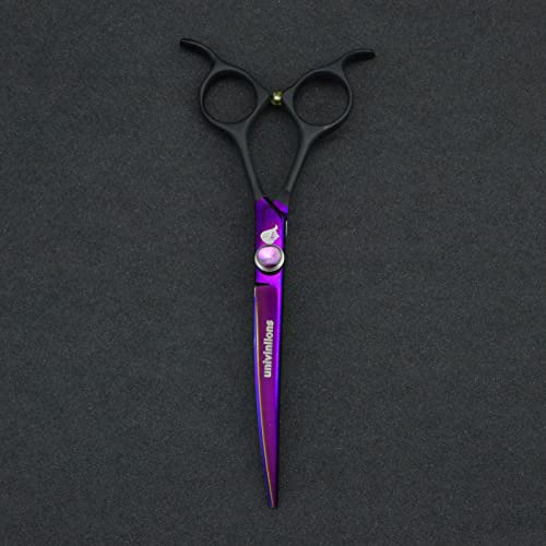 NA 6,5-Zoll-Haustierpfleger Zubehör Hund Biegeschere Friseur Zubehör Tijeras Perro Hund Trimmen Shears Home Groomer Tesoura JP440C. Gebogene Schere for den Tierhaarentferner