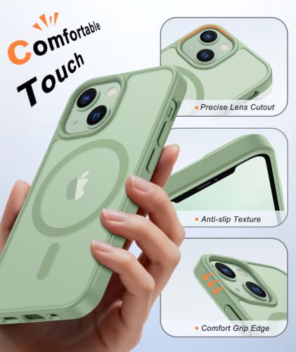 Image of FNTCASE for iPhone 13 mini /12 mini Case : Magnetic Translucent Matte Silm