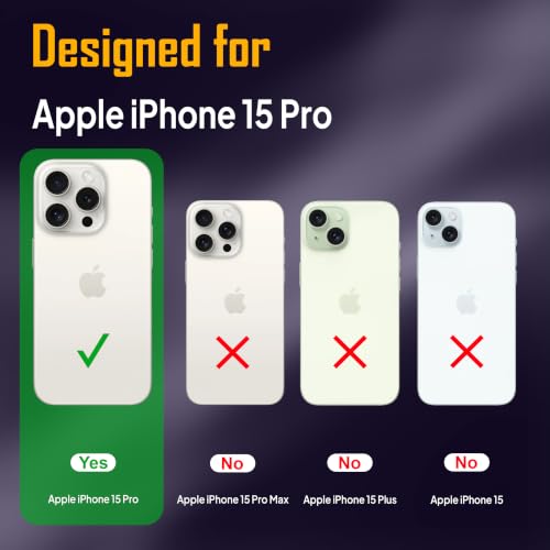 Image of ZAP CASE Paper Thin Case for iPhone 15 Pro | Ultra-Slim 0.5 mm Back Cover | Metal Buttons | Lightweight | Matte Finish | Anti-Fingerprint | Scratch Resistant | Camera Protection | Magsafe | Orange