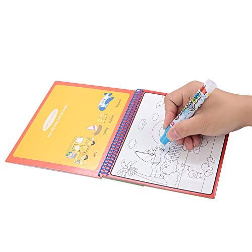 Libri da disegno ad acqua, libri da colorare con