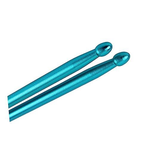 Baquetas de aleación de aluminio BESPORTBLE azules para batería miniatura 3