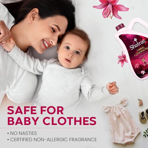 Image of SHATRAS Combo Pack Of Pink Lily Royal Perfume Fabric Conditioner 2 X 5Liter | After Wash Liquid Fabric Softener With Long-Lasting Fragrance | Royal Perfume Fragrance For Your Fabrics (Pack Of 2)