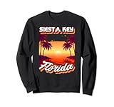 Photo Gallery stile retrò anni 80 siesta key florida palm tree surf felpa Photo Gallery stile retrò anni 80 siesta key florida palm tree surf felpa