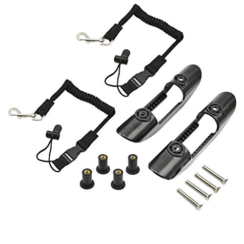 Kayak Accessoires Kits Made Kayak Paddle Holdle Bungee Cord Kit De Corde De Canoe Paddle De La Face De La Face Paddle Paddle Accessoire pour pour La Pêche Rance 12pcs Cover