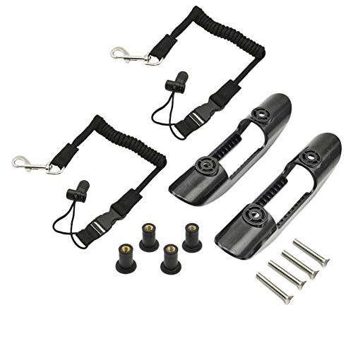 Kayak Accessoires Kits Paddle Corde Canoe Leash Cales Avirons Paddle Jeu D'accessoires pour Pêche Randonnée 12pcs