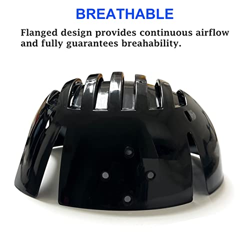 4 Pack Universal Bump Cap Insert, Baseball Caps Insert, Breathable And Lightweight Hard Hat Insert, Provide Head Protection (4 Pack Black) #TOP1