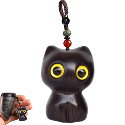 fufupaw Schlüsselanhänger Katze, Katzen Anhänger, Schlüsselanhänger Holz, Ideal für Schlüssel, Rucksäcke, Handtaschen, Katze Schlüsselanhänger Als Geschenk für Mädchen, Frauen Und Männer fufupaw Schlüsselanhänger Katze, Katzen Anhänger, Schlüsselanhänger Holz, Ideal für Schlüssel, Rucksäcke, Handtaschen, Katze Schlüsselanhänger Als Geschenk für Mädchen, Frauen Und Männer