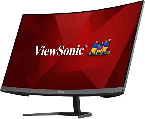 Image of ViewSonic VX3268-PC-MHD 32 Inch Curved 1080p 1ms 165Hz Gaming Monitor with FreeSync Premium, Eye Care, HDMI and Display Port