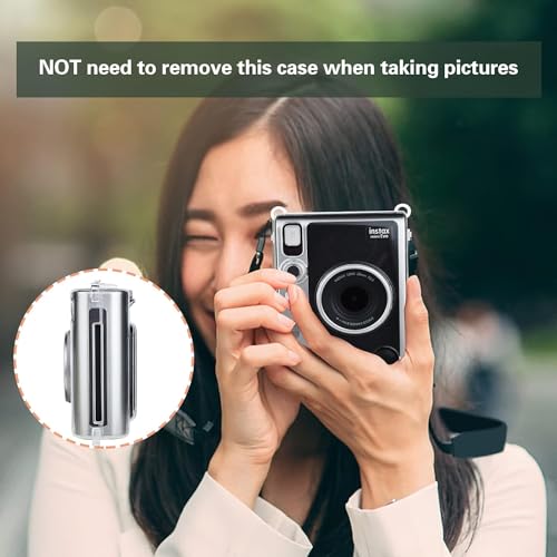 Funda Transparente Rígida para Cámara Fujifilm Instax Mini EVO miniatura 3