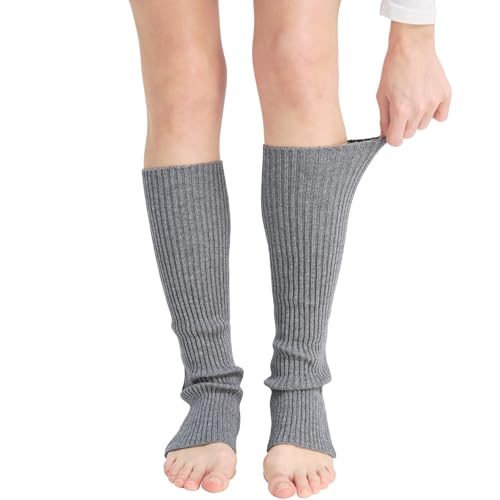Image of Nanxson Knit Ribbed LegWarmer Women Knit Calf Accessories Leg Sleeves | Solid Neon Boot Socks,Y2K 80s Women's Lolita LegWarmer,Sports Party Yoga Dance Accessories,Winter Ankle Heap Kawaii Sock