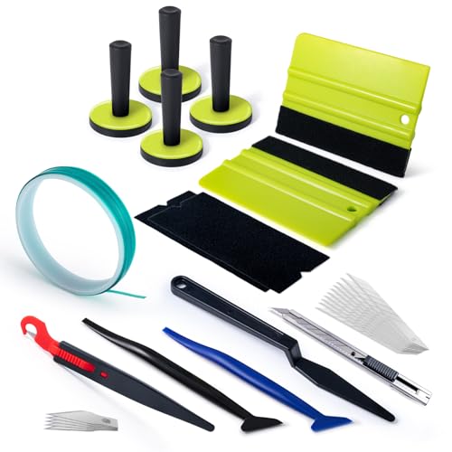Kit aimants pour fenêtre teintée FOSHIO pour éliminer les bulles de vinyle