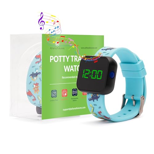 Potty Training Timer Watch with Flashing Lights and Music Tones Water