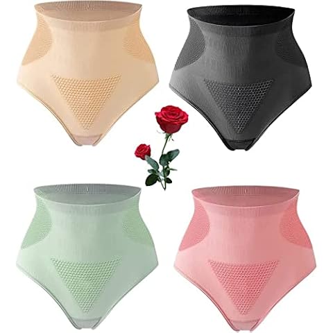 ERISAMO 2023 New Graphene Honeycomb Vaginal Tightening and Body Shaping Briefs, Graphene Honeycomb Body Shaping Briefs for Women (as8, alpha, x_l, regular, regular) Multicolor Cover