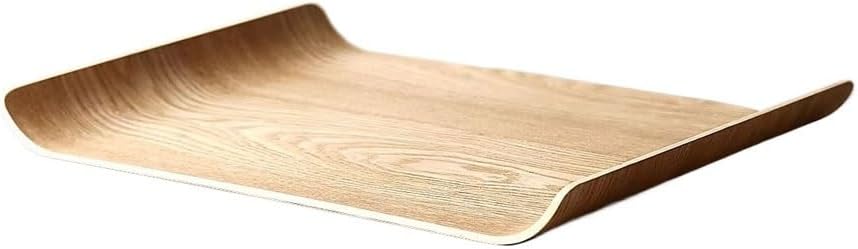 木製トレイ、 木製サービング＆ストレージトレイ 36cm x 26cm