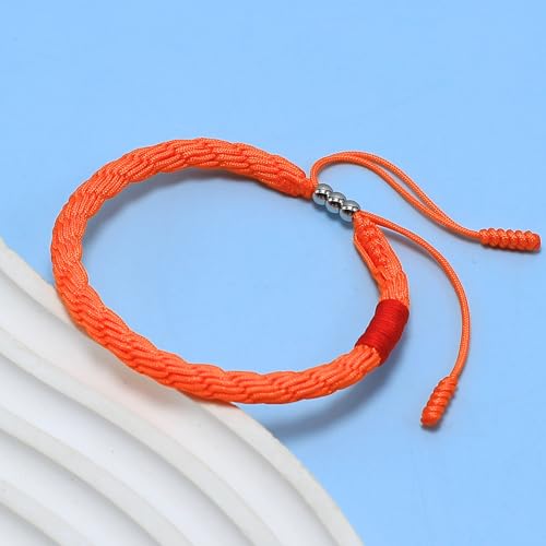 LAMIBEE Lucky and Protection Bracelet for Men and Women, Hand Braided Rope Thread, Wrist Wrap Bracelet, Surfer String Rope for Him and Her, Women Men, Teenage2