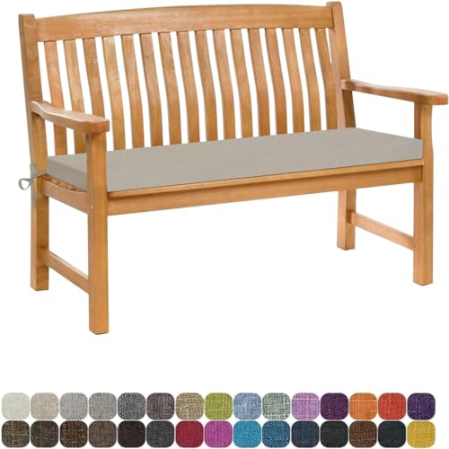 MCOSU Bench Cushion for Outdoor/Indoor Patio Porch Swing Cushions, 48/40/50 x 12/14/16/18 inch Bay Window Seat Furniture Cushion Non-Slip with Zipper(Color:#3,Size:31x18x2in)