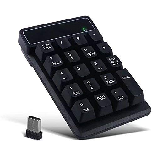 AntDau71 - Mini clavier numérique sans fil 2,4 GHz 18 touches Cover