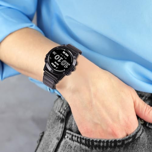 Image of Premium Nylon Strap 22mm for Garmin Forerunner 945, Fenix 5, 6, 7 Smartwatch - Alpine Loop
